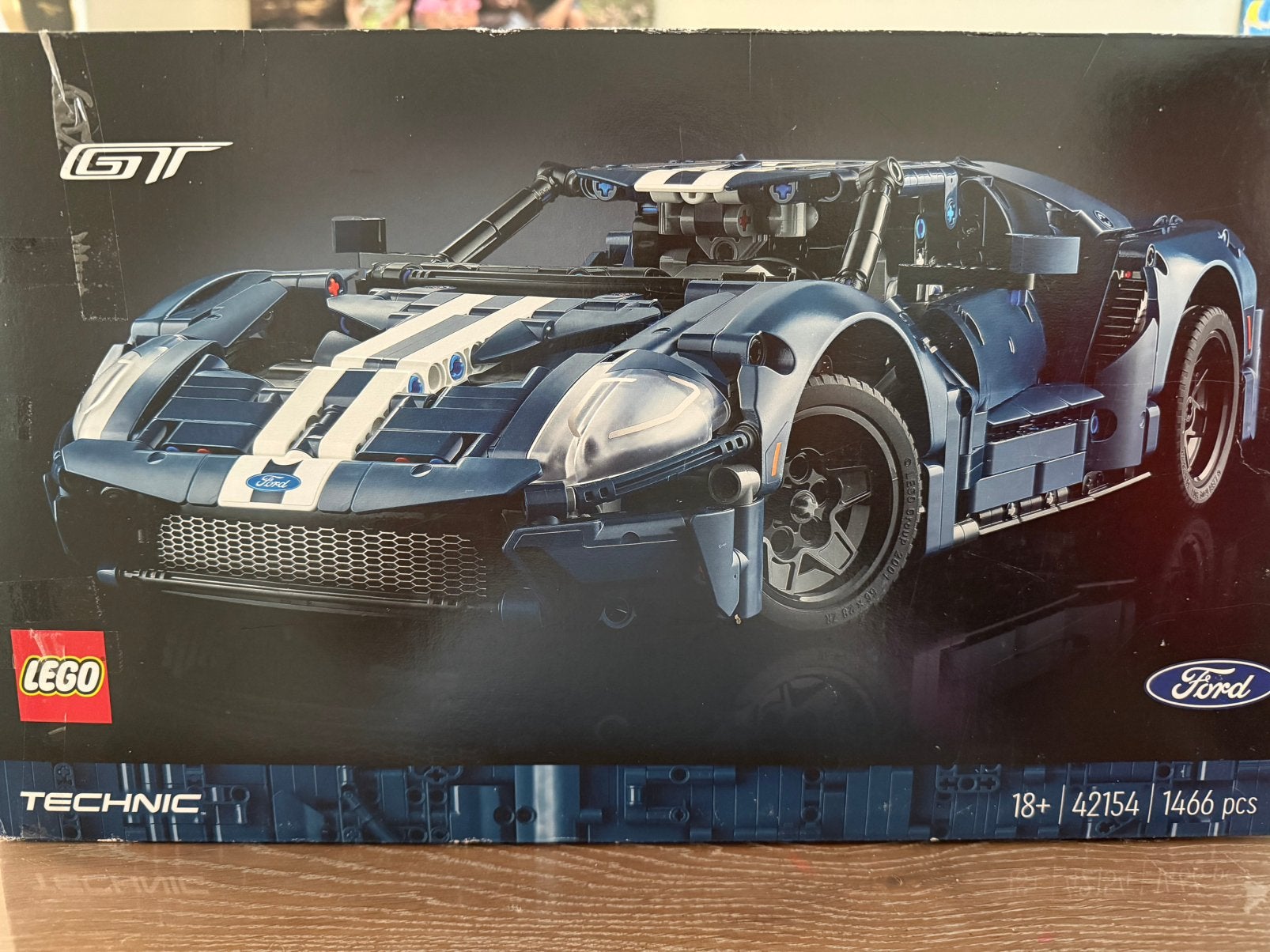LEGO Technic 42154 Ford GT – compleet, Overige merken, Auto, Groter dan 1:32, Ophalen of Verzenden