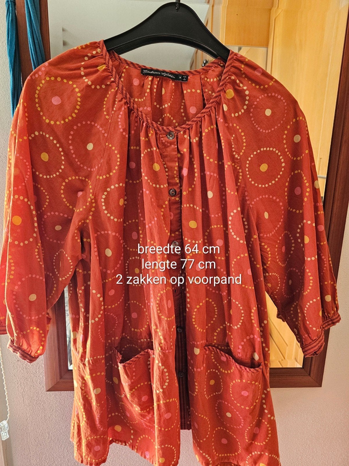 Gudrun sjoden maat M/L, Ophalen of Verzenden, Zo goed als nieuw, Maat 38/40 (M), Oranje