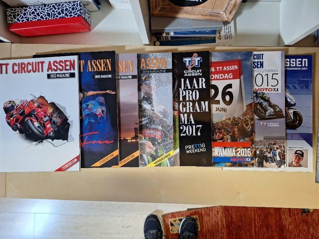 TT circuit Assen jaarprogramma, Ophalen of Verzenden, Zo goed als nieuw, Motoren