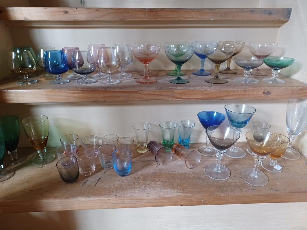 Verboeket carnavals glazen, Antiek en Kunst, Ophalen of Verzenden