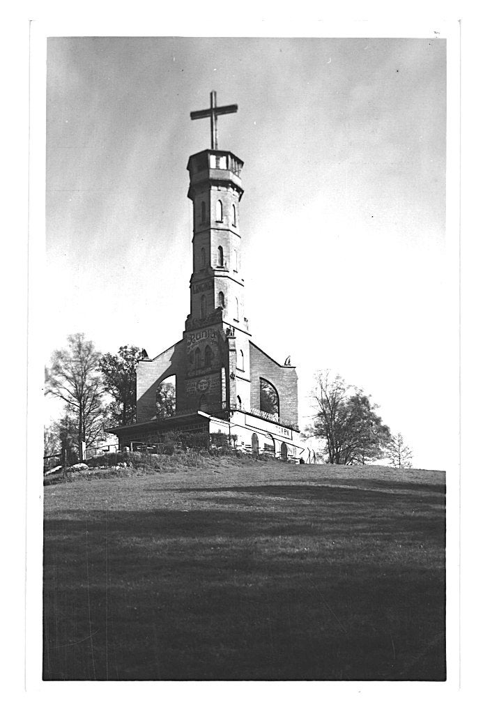 940811	Valkenburg	Uitzichttoren	1946		Onbeschreven, Verzamelen, Ansichtkaarten | Nederland, Ophalen of Verzenden, 1940 tot 1960