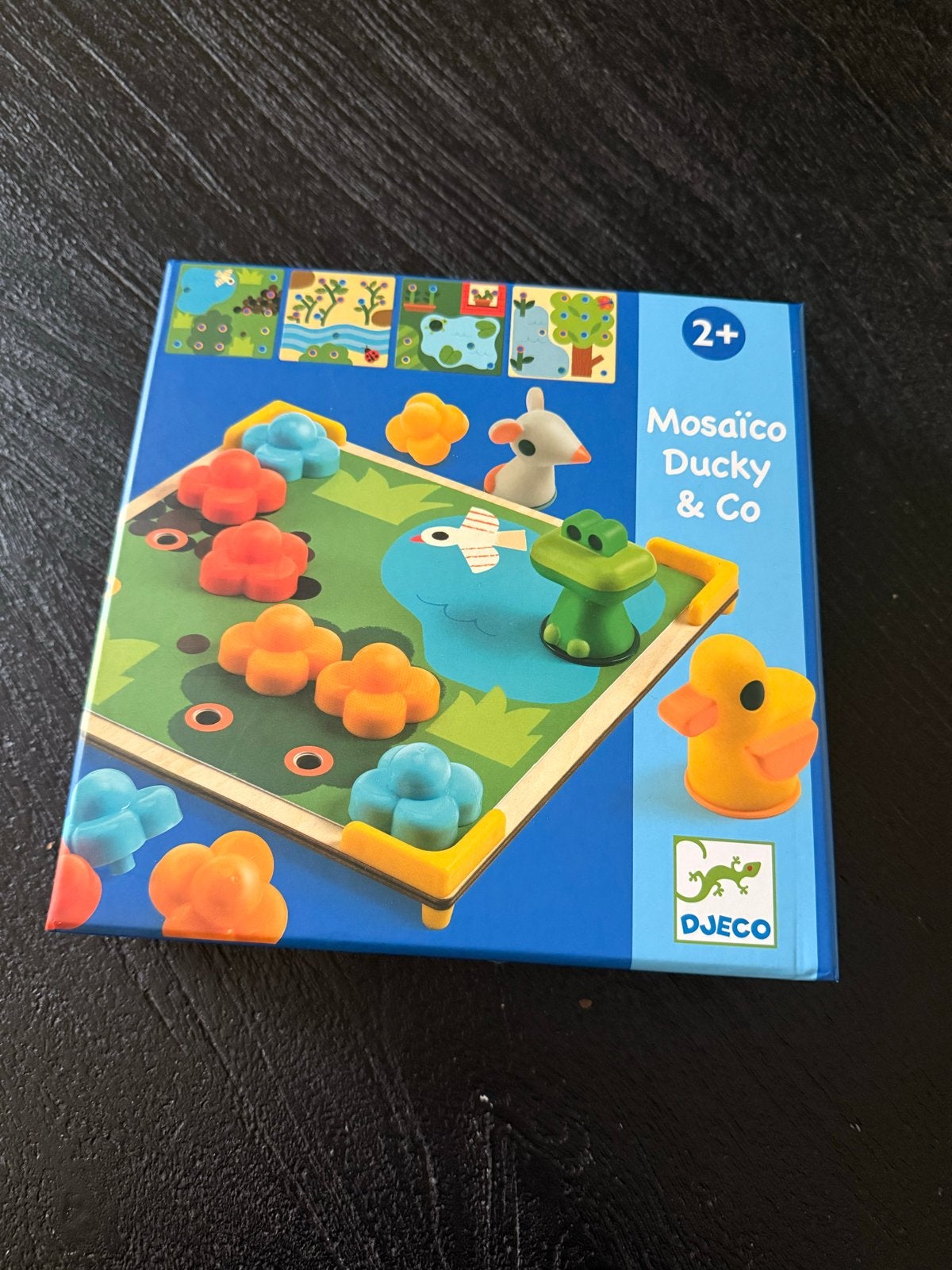 Djeco Mosaico Ducky & Co - Educatief Spel voor Peuters, Ophalen of Verzenden, Nieuw, Overige typen