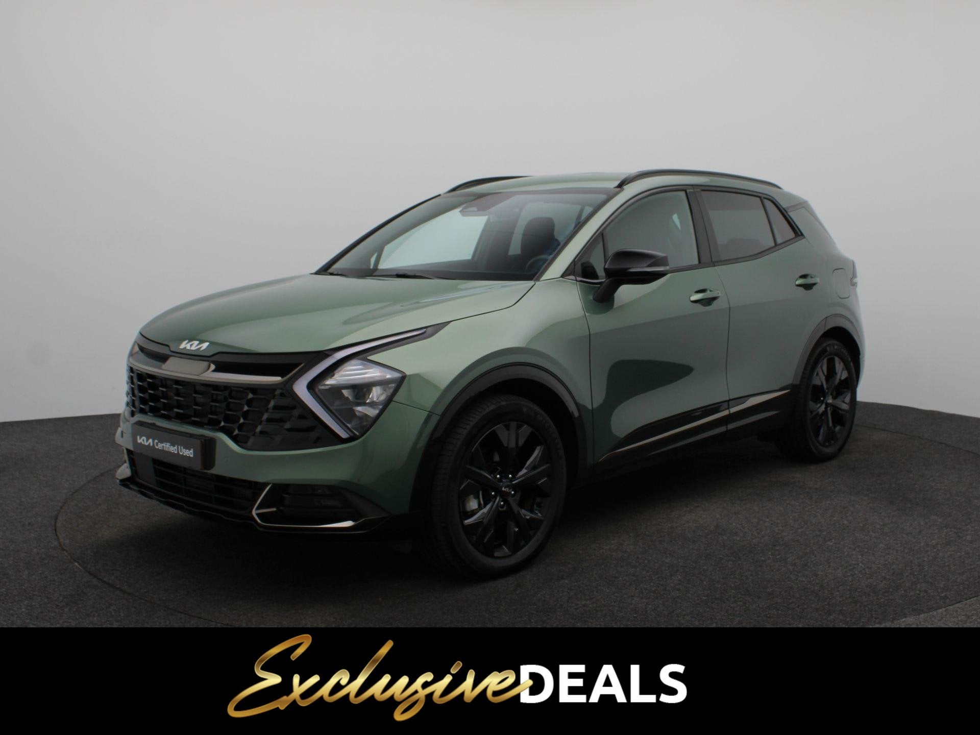 Kia Sportage 1.6 T-GDi Plug-in Hybrid AWD Dark Edition, Auto's, Automaat, 12 maanden, 14 kWh, Gebruikt