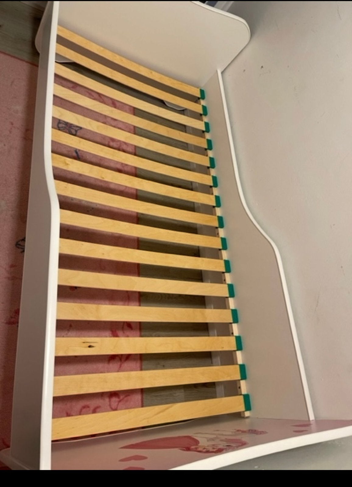 Bed, Ophalen, 90 cm, Eenpersoons, 190 cm of minder
