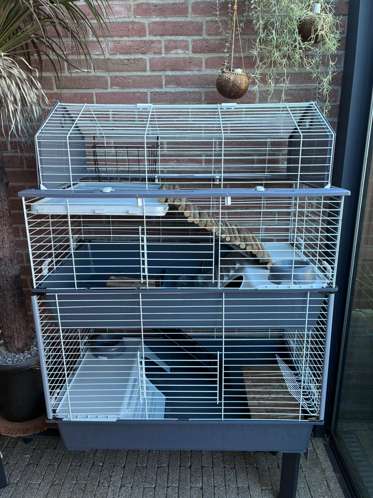 Gratis af te halen binnenhok, Ophalen, Zo goed als nieuw, 90 cm of meer, Konijn
