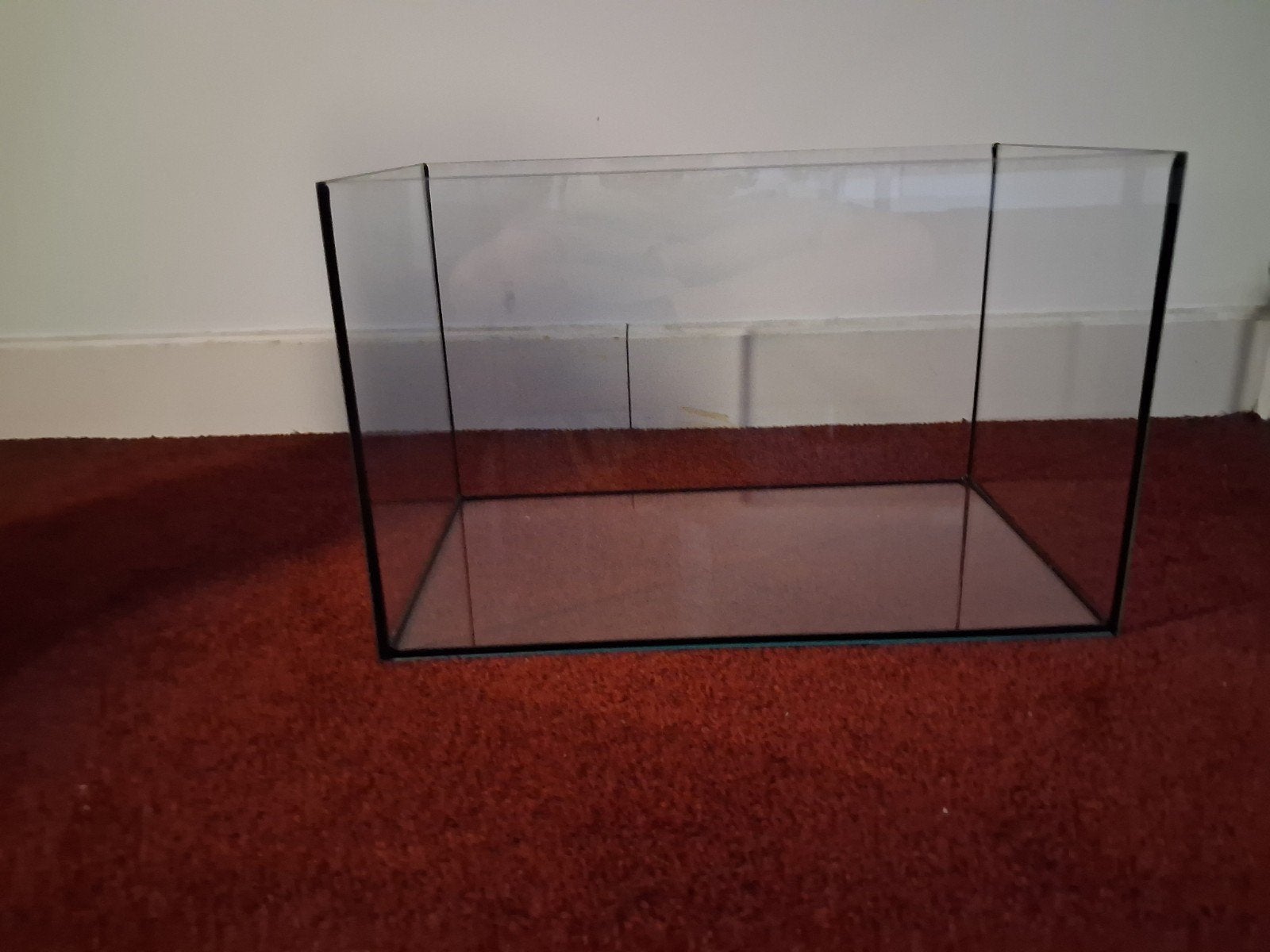 vissenkom, Ophalen, Leeg aquarium