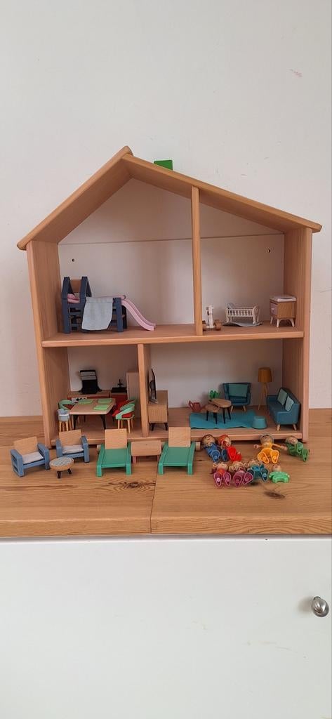 Ikea poppenhuis met toebehoren, Kinderen en Baby's, Speelgoed | Poppenhuizen, Ophalen, Gebruikt, Poppenhuis