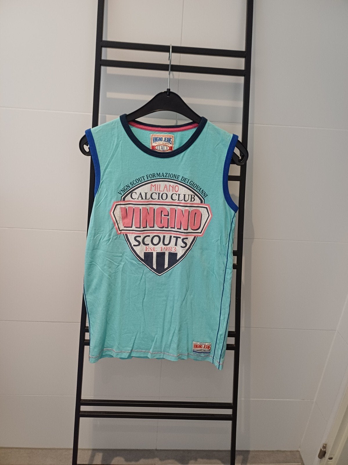 Mouwloos shirtje van Vingino, maat is voor 12 jaar, Kinderen en Baby's, Kinderkleding | Maat 152, Gebruikt, Ophalen of Verzenden