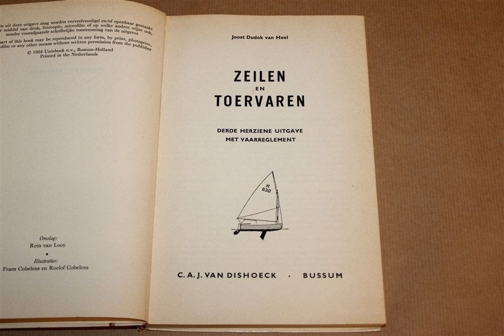 Zeilen en Toervaren — Dudok van Heel, Vaarreglement 1964, Ophalen of Verzenden, Gelezen, Overige onderwerpen