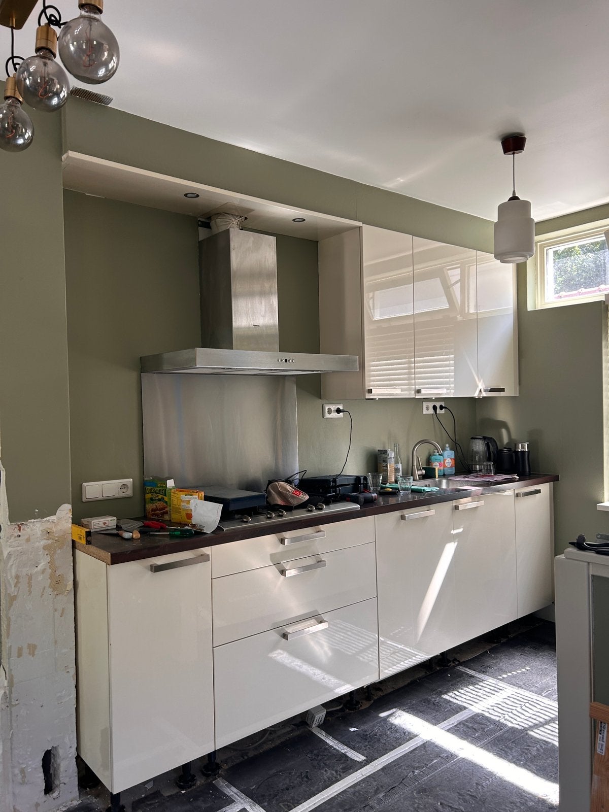 Gratis keuken, Ophalen, Gebruikt, Wit, Dubbelwandige keuken