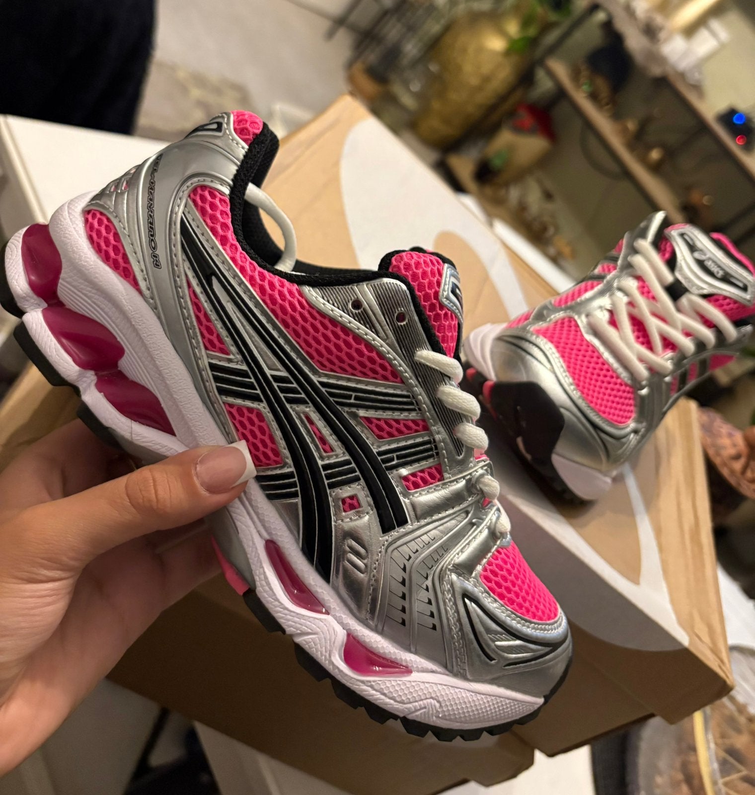 Asics kayano gel 14, Ophalen of Verzenden, Zo goed als nieuw, Hardloopschoenen, Asics