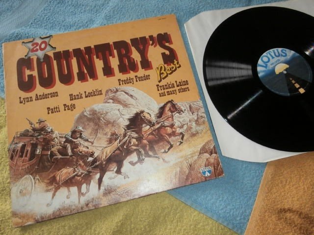 LP - 20 Country's Best - Various Artists., Ophalen of Verzenden, Zo goed als nieuw, 12 inch, Country en Western