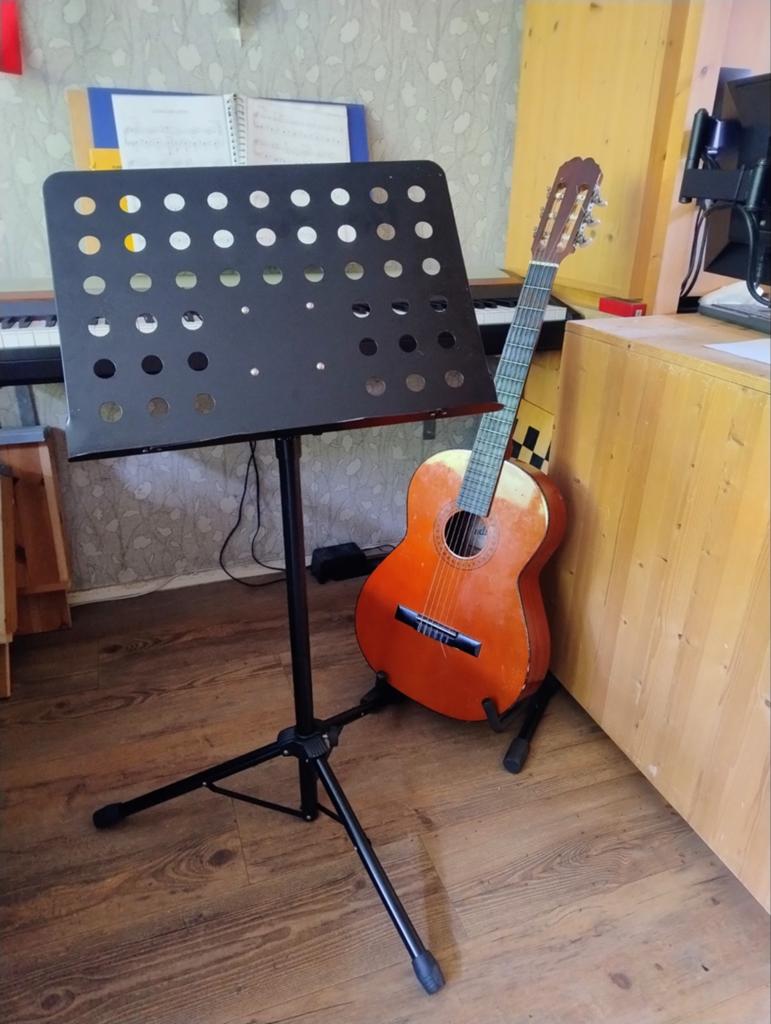 Muziek standaard bladmuziek, Ophalen, Zo goed als nieuw, Muziekstandaard