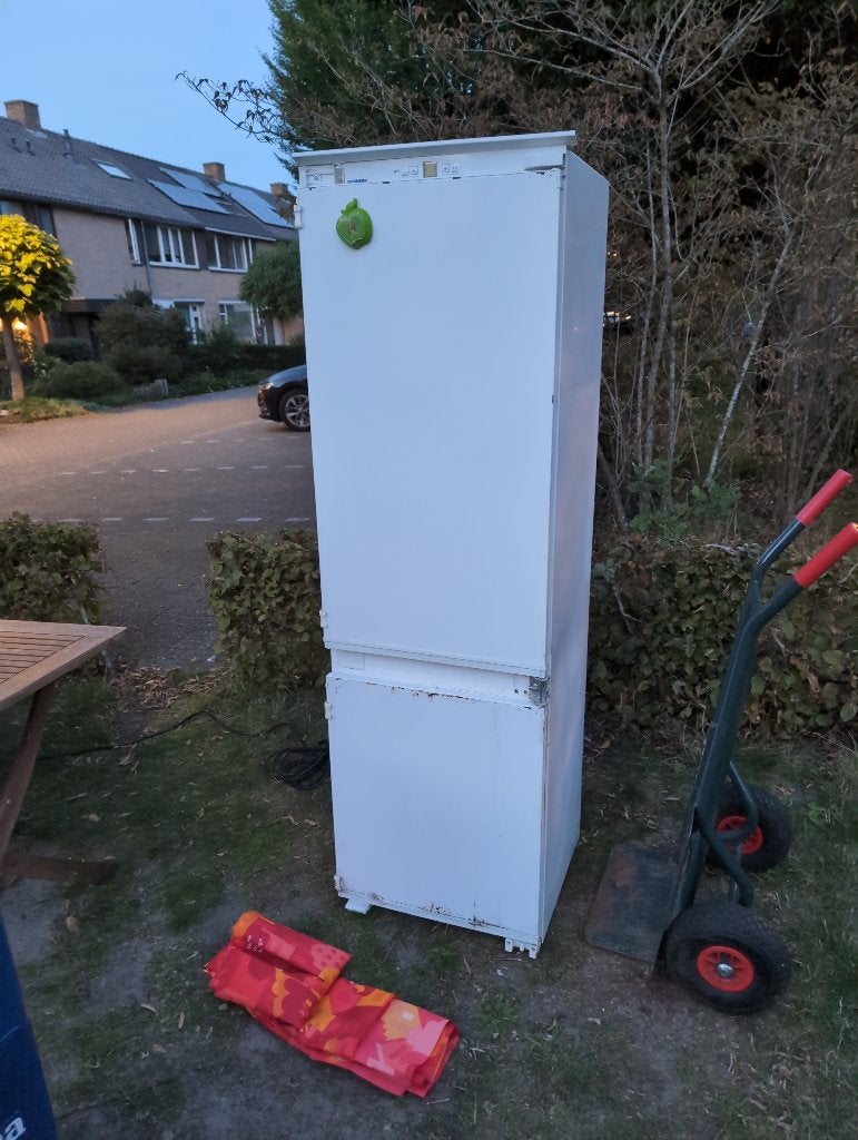 Liebherr koel-vriescombinatie, Ophalen, Gebruikt