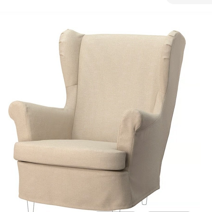 Ikea strandmon stoelhoes, Ophalen, Minder dan 75 cm, Zo goed als nieuw, Stof