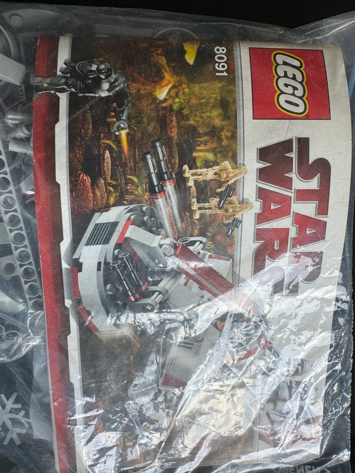Lego Star Wars 8091 Republic Swamp Speeder, Gebruikt, Star Wars, Lego, Ophalen of Verzenden