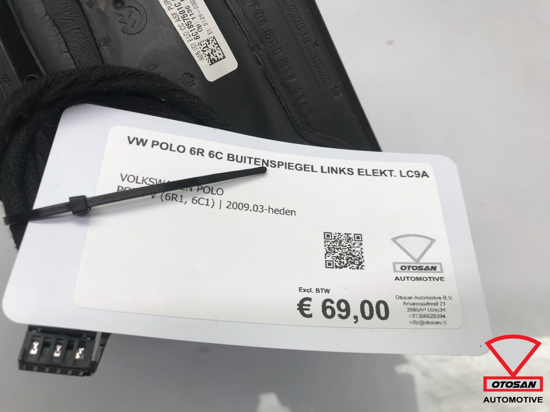 VW Polo 6R 6C Buitenspiegel Links Elekt. Origineel! LC9A, Gebruikt, Volkswagen, Volkswagen AG, Berliner Ring 2
38440  Wolfsburg, DE