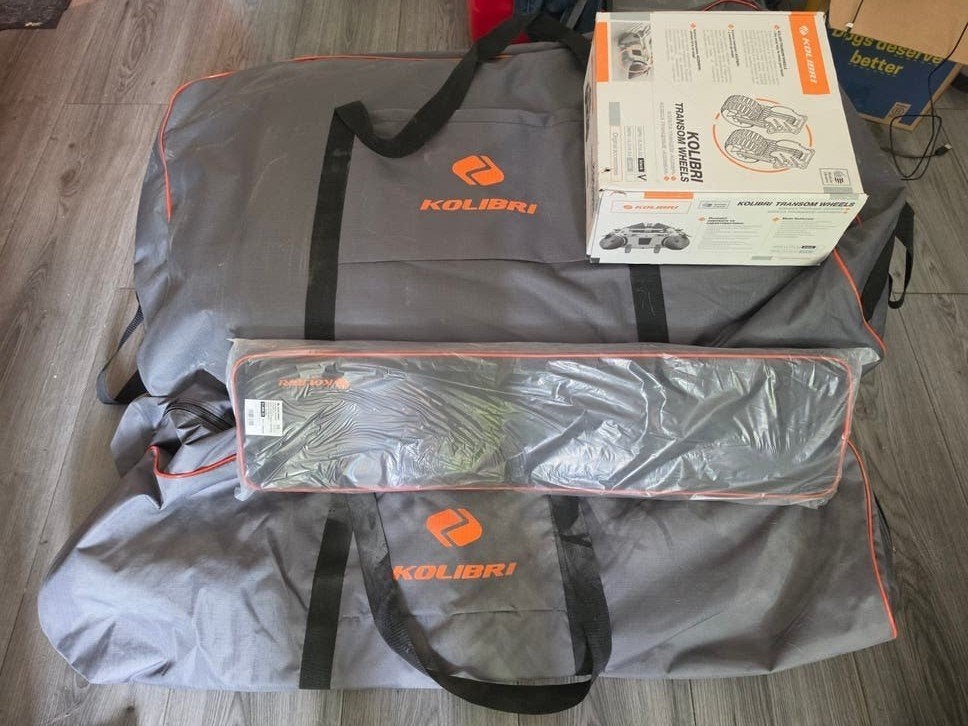 Yamaha 5 pk ,4tk ,buitenboordmotor met Kolibri KM-340CM boot, 5 tot 10 pk, Nieuw, Ophalen of Verzenden, Buitenboordmotor