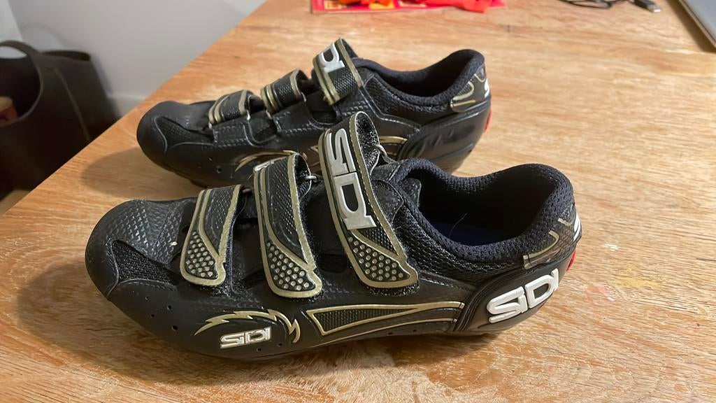 Sidi Giau mtb schoenen in het zwart met brons woman maat 40, Minder dan 45 cm, Ophalen of Verzenden, Zo goed als nieuw, Overige merken