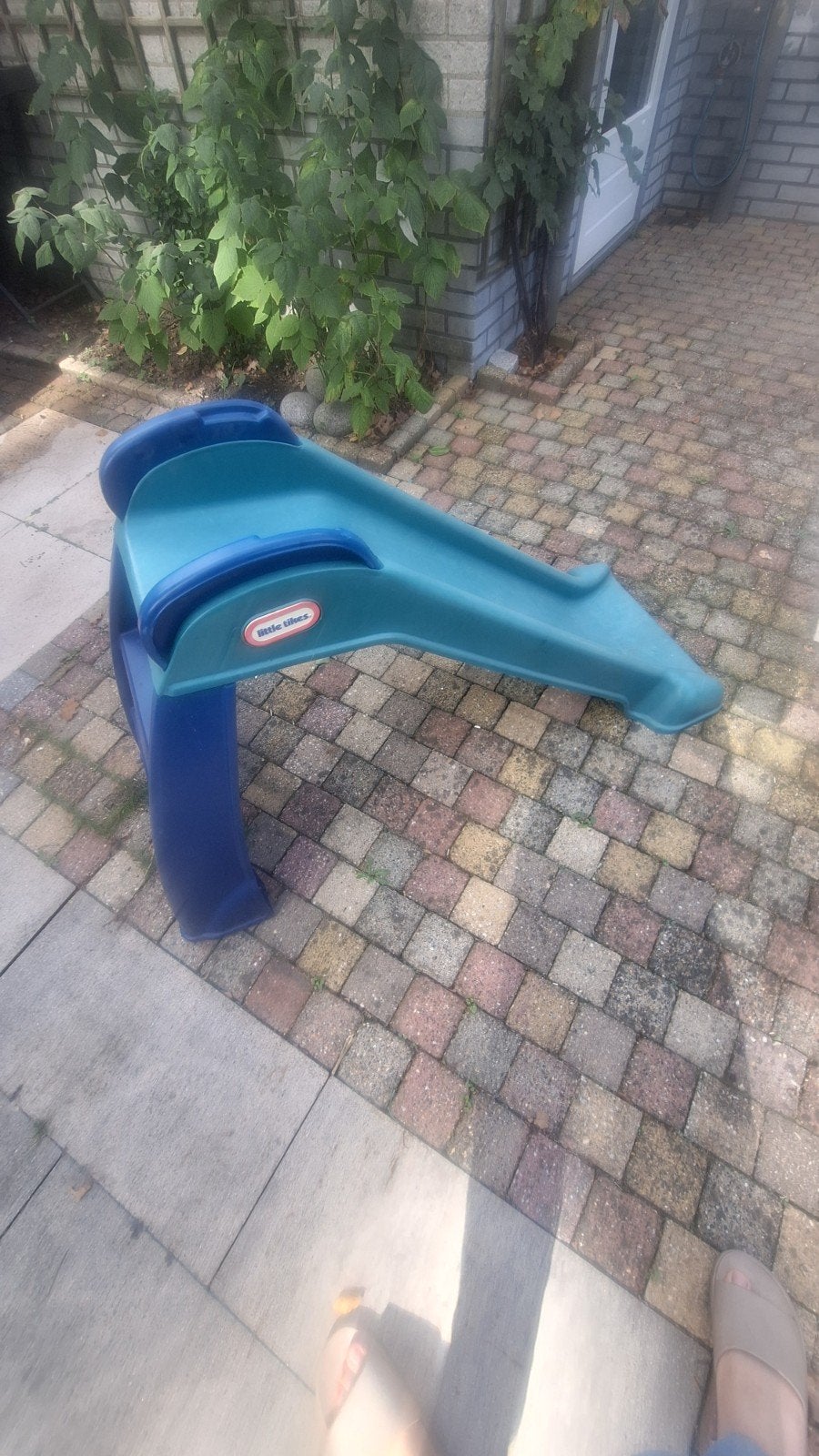 Little Tikes Glijbaan - Blauw/Groen, Kinderen en Baby's, Ophalen, Gebruikt, Glijbaan