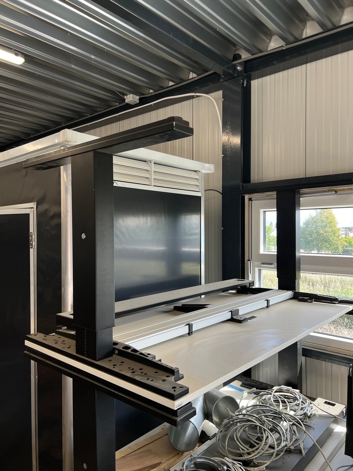 4x bureau 160x80 €100 per stuk, Ophalen, Zo goed als nieuw