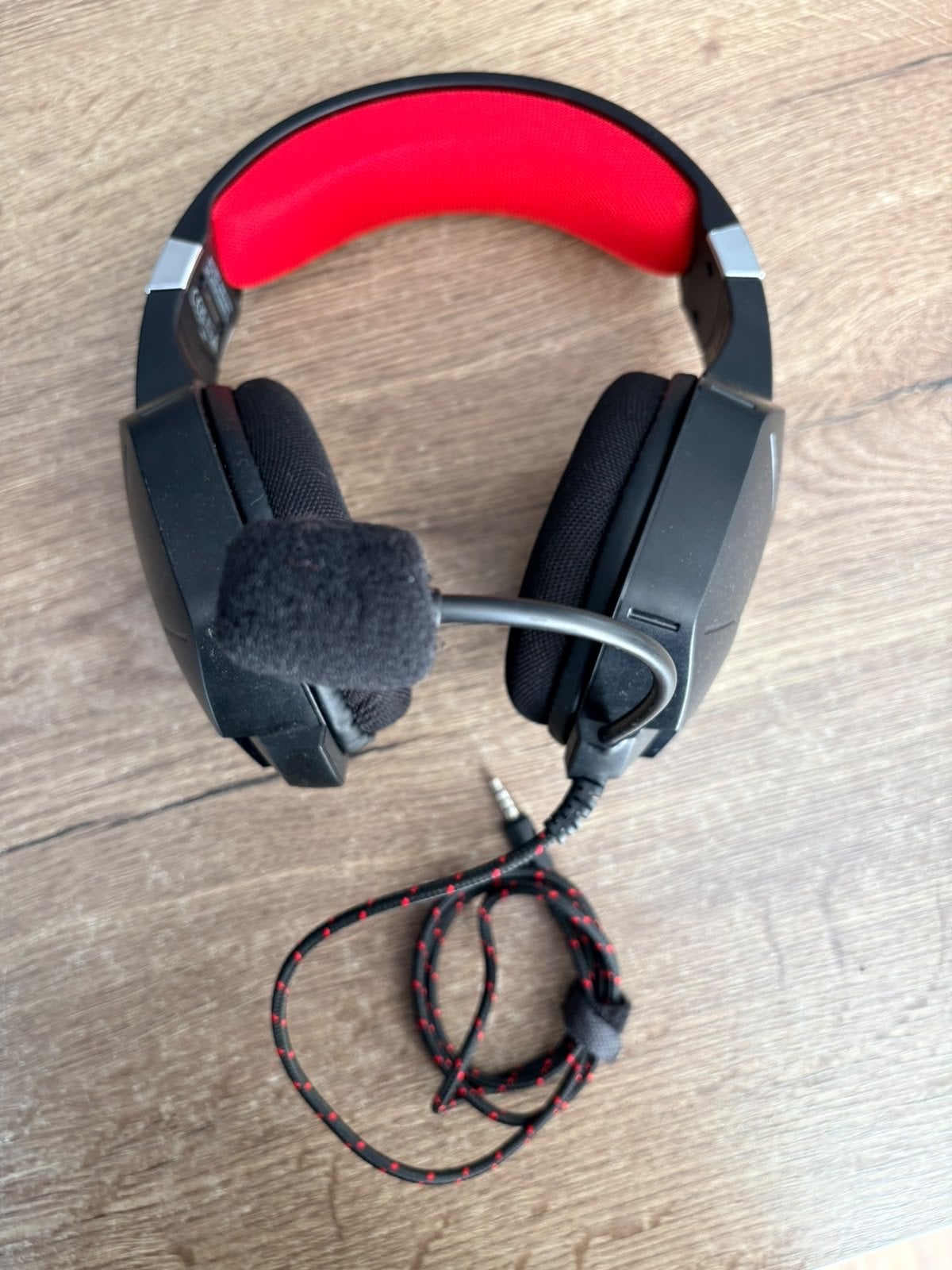 Trust GXT 323 Carus Gaming Headset Rood/Zwart PS4/PS5, Ophalen of Verzenden, Zo goed als nieuw, Overige typen, PlayStation 4