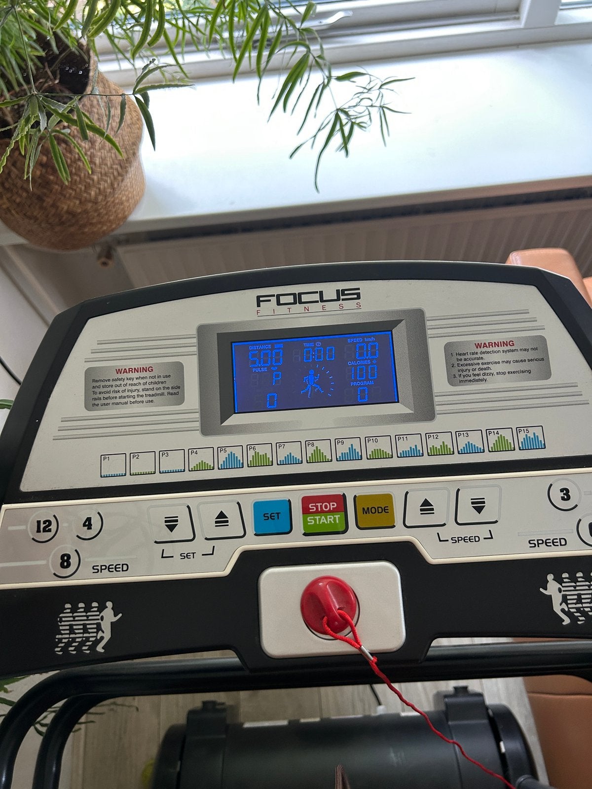Focus Fitness Loopband - goed werkend, Sport en Fitness, Fitnessapparatuur, Ophalen, Gebruikt, Metaal, Loopband