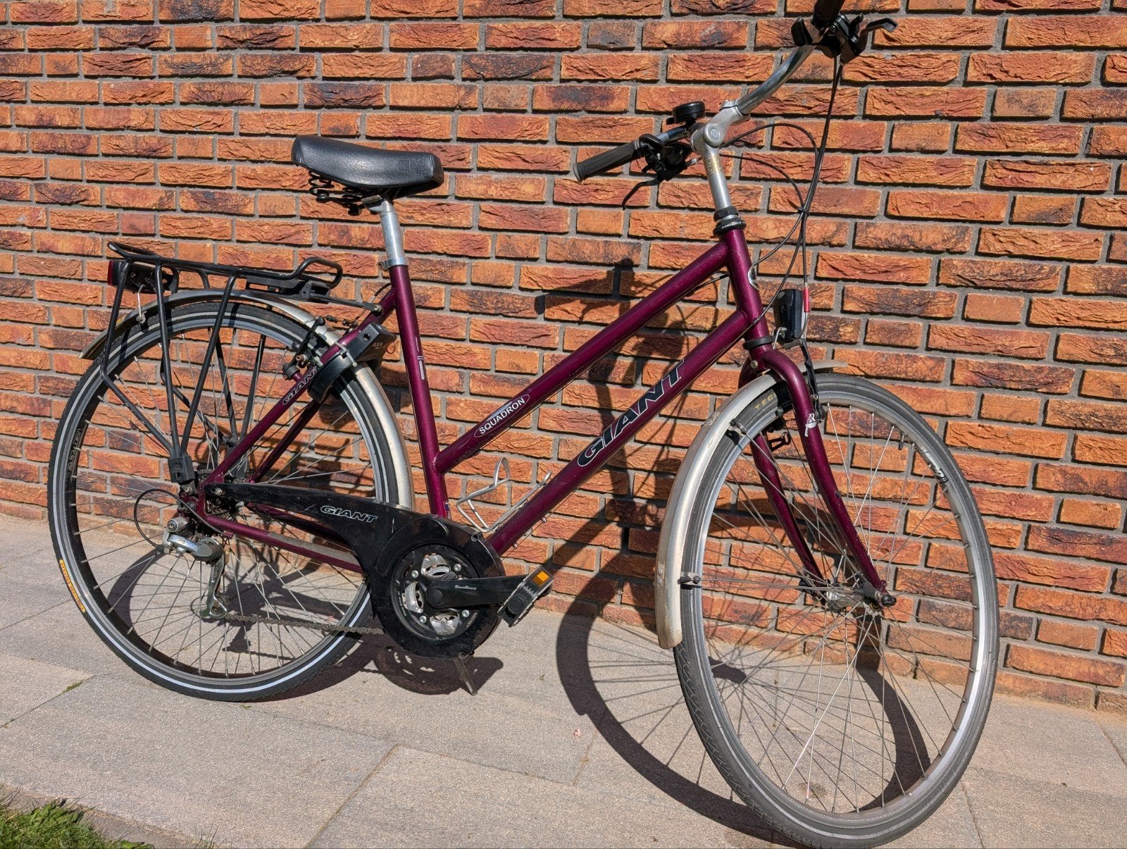 Giant Squadron damesfiets maat 54 met nieuwe onderdelen, Ophalen, 28 inch, Giant, Meer dan 20 versnellingen