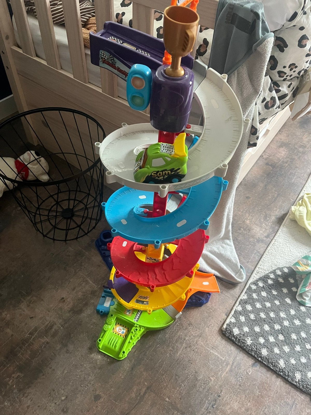 VTech toet toet auto’s Tornado Stuntpark, Ophalen, Gebruikt