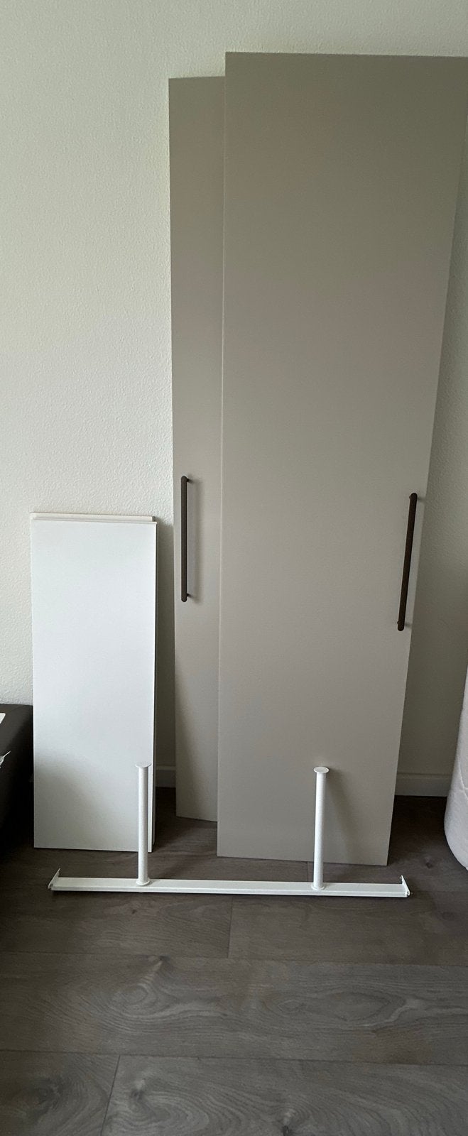IKEA Pax deuren met handvatten, legplanken en kledingroede, Ophalen, Gebruikt, 200 cm of meer, 25 tot 50 cm