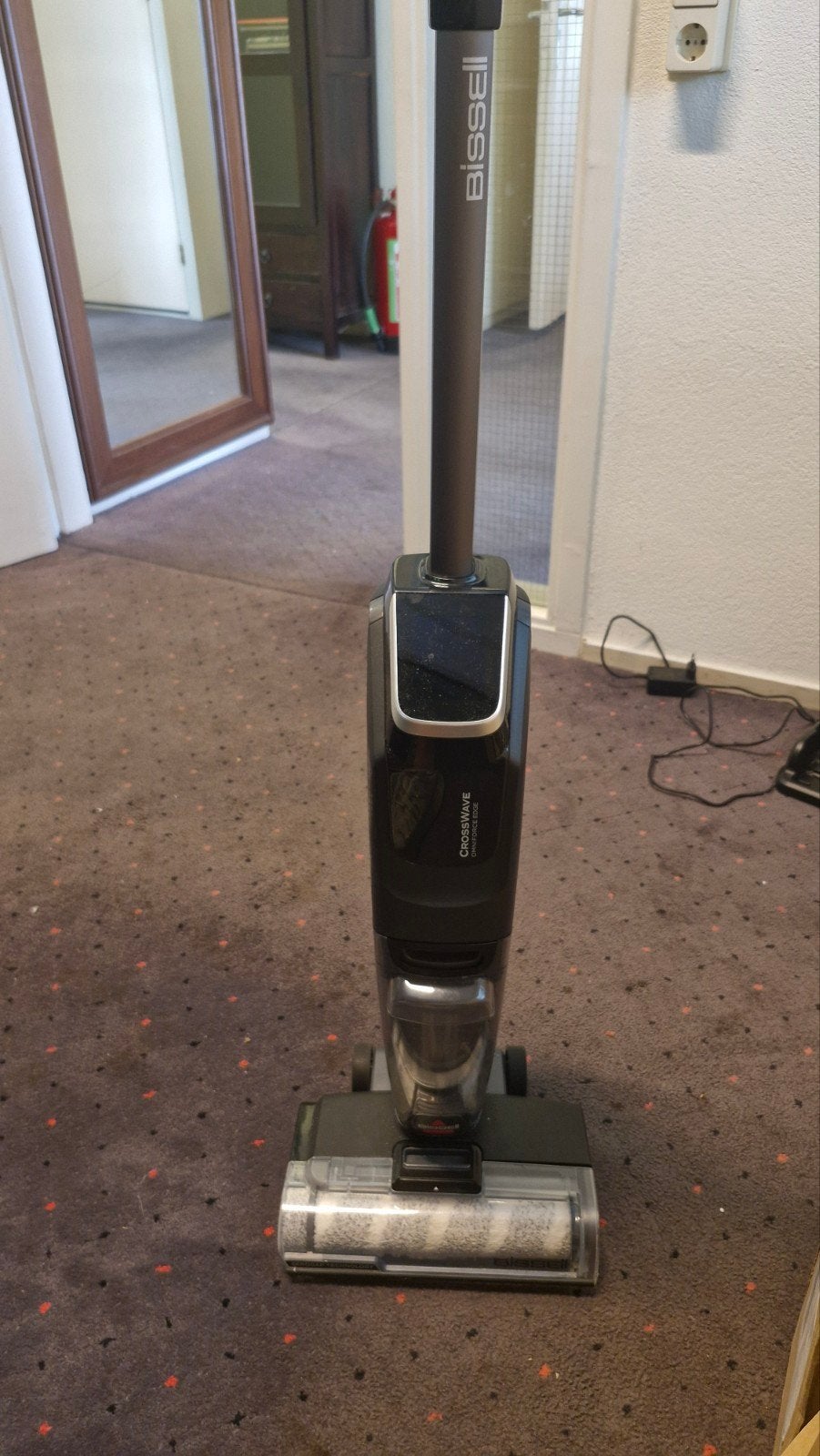 Bissell Crosswave Omniforce Edge Select Stofzuiger Dweilen, Witgoed en Apparatuur, Overige merken, Gebruikt, Draadloos, Reservoir