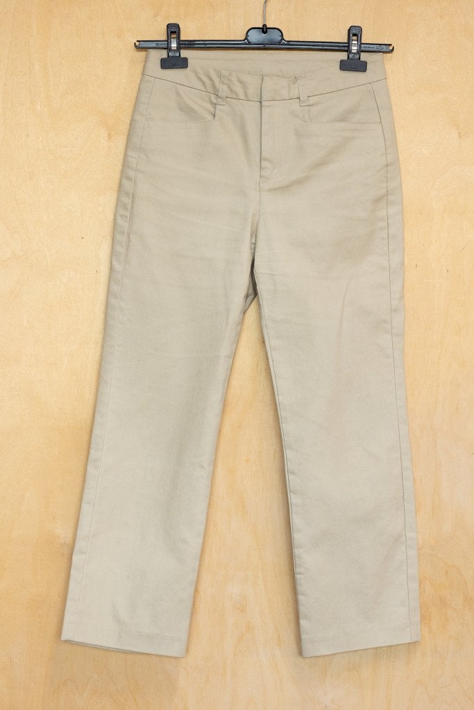 Poools nette beige creme zand kleurige pantalon 38 M, Maat 38/40 (M), Beige, Ophalen of Verzenden, Zo goed als nieuw