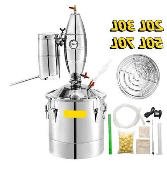 Alcohol Distilleerapparaat - Destilleerapparaat Etherische O, Corvance B.V., Verzenden, Nieuw, Corvancebol@gmail.com