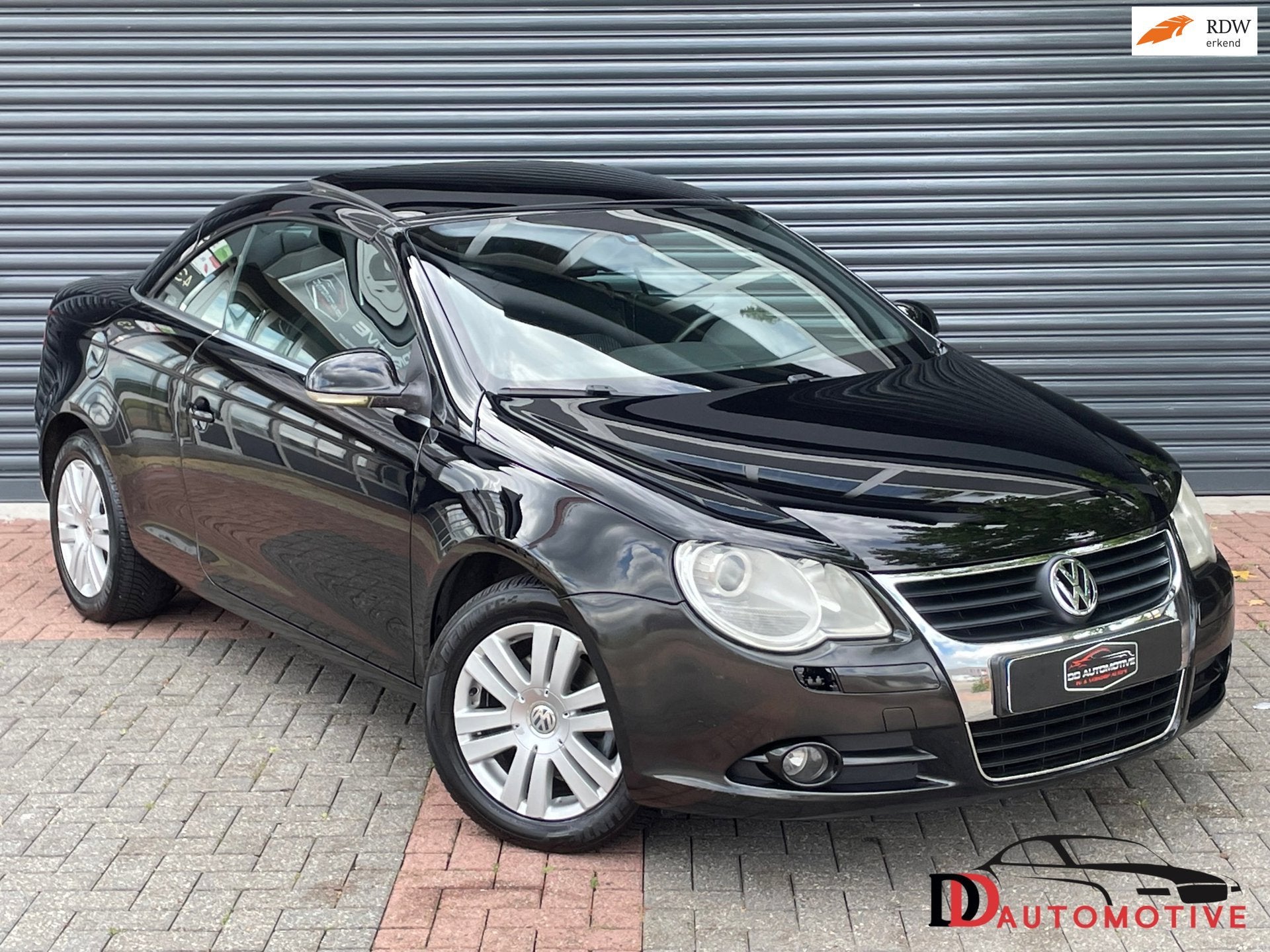 Volkswagen Eos 1.4 TSI Climate Control | Stoelverwarming | 6, Voorwielaandrijving, Dealer onderhouden, Gebruikt, Zwart