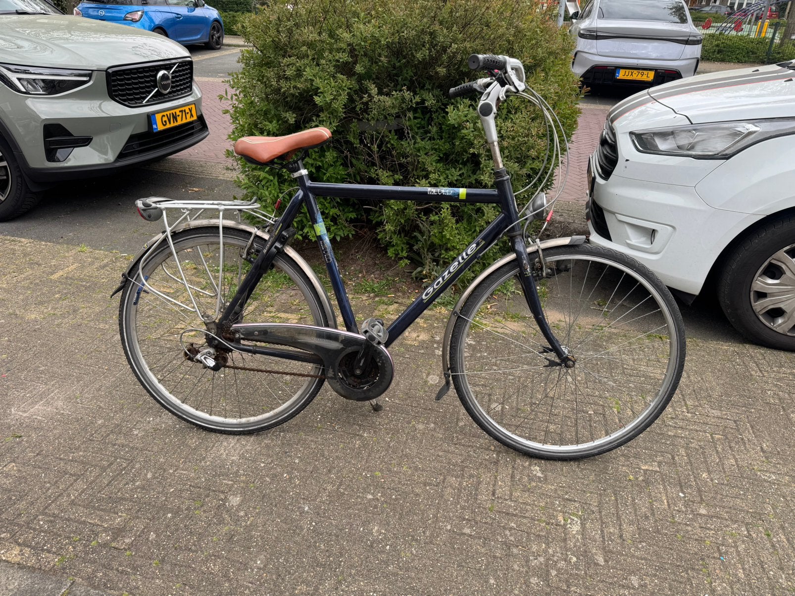 te koop Gazelle herenfiets met 21 versnellingen maat 28 inch, Ophalen, 28 inch, Gebruikt, 57 tot 61 cm
