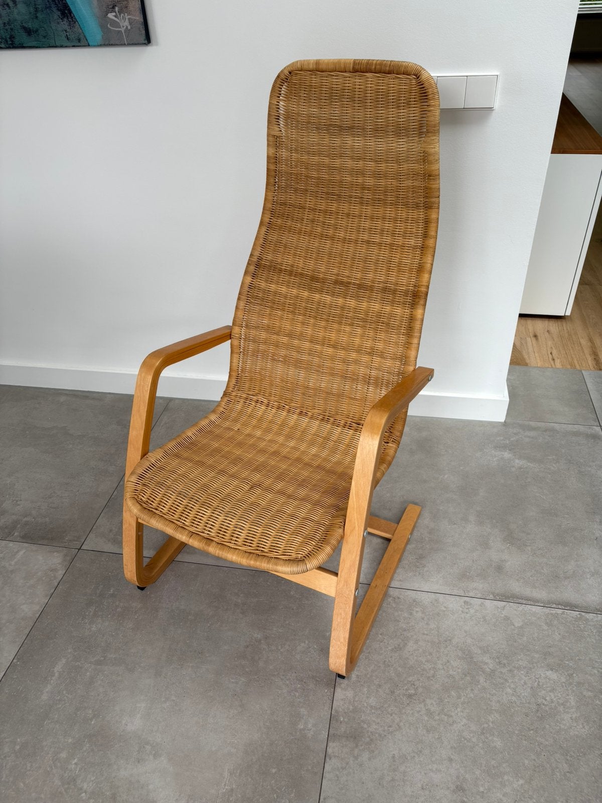 Ikea Öland fauteuil, ontworpen door Yngve Ekström, Ophalen, Zo goed als nieuw, 75 tot 100 cm, 50 tot 75 cm