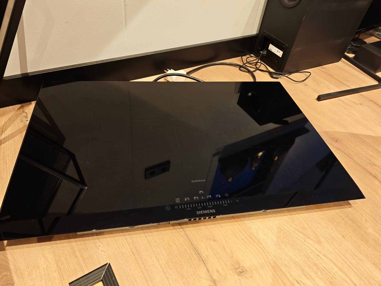 Inductie kookplaat 81x52cm Siemens Studioline uit 2020, Ophalen, Gebruikt, Inbouw, Inductie