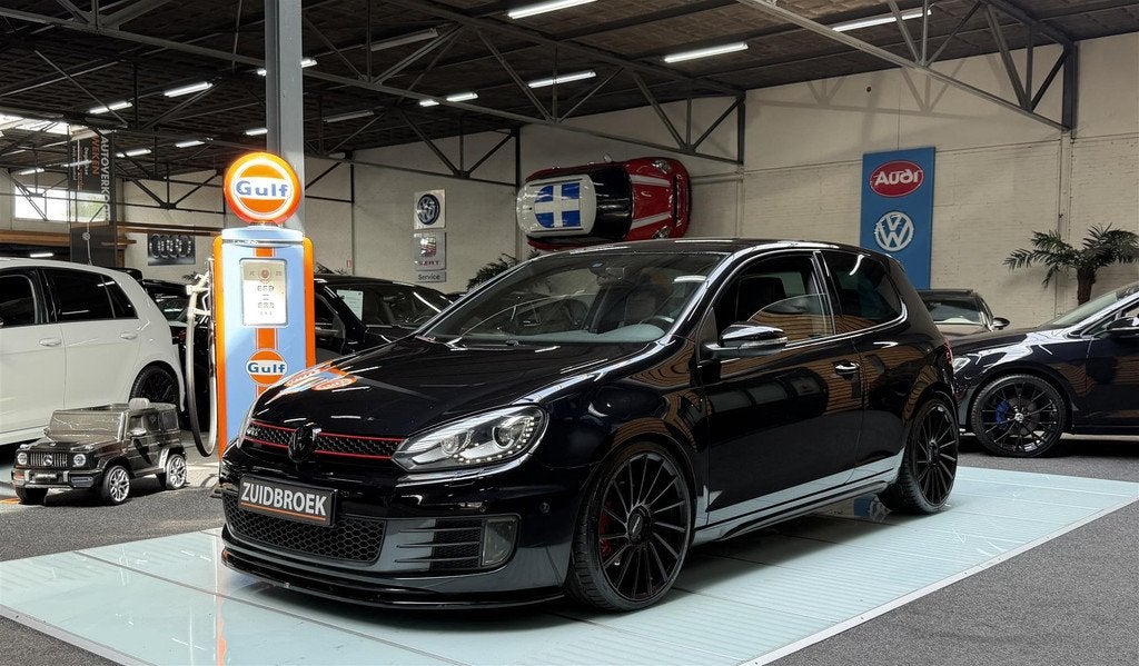 Volkswagen Golf 2.0 TSI GTI | Xenon | Leer | Cruise | Navi |, Auto's, Automatische klimaatregeling, Gebruikt, 4 cilinders, Zwart