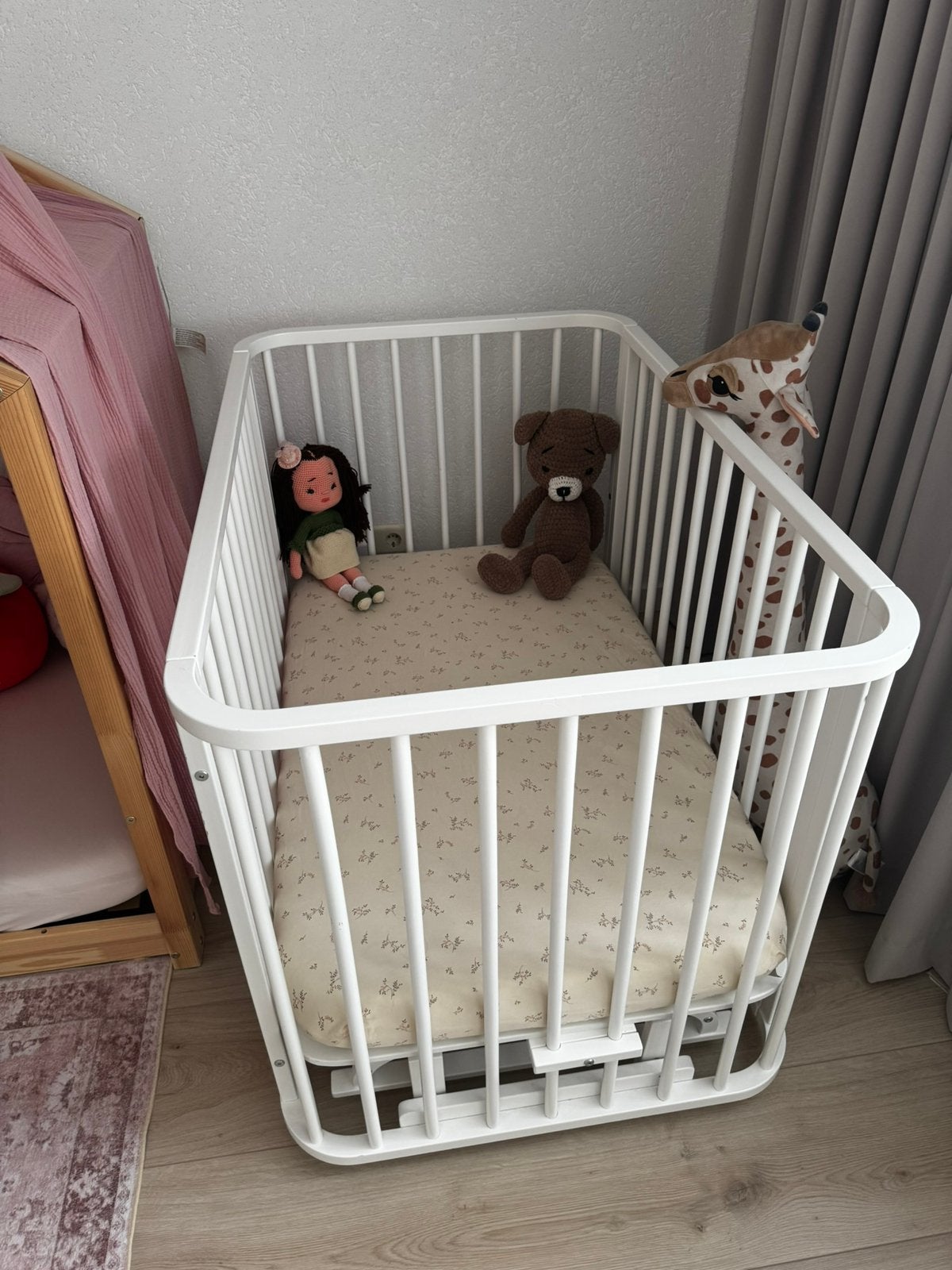 Co-sleeper & ledikant, Kinderen en Baby's, Babywiegjes en Ledikanten, Ophalen, Zo goed als nieuw, Ledikant