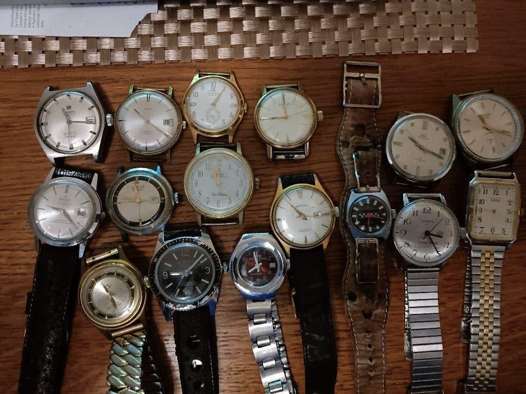 Oude horloges, Sieraden, Tassen en Uiterlijk, Horloges | Antiek, Ophalen, Overige materialen, Overige merken, Onbekend