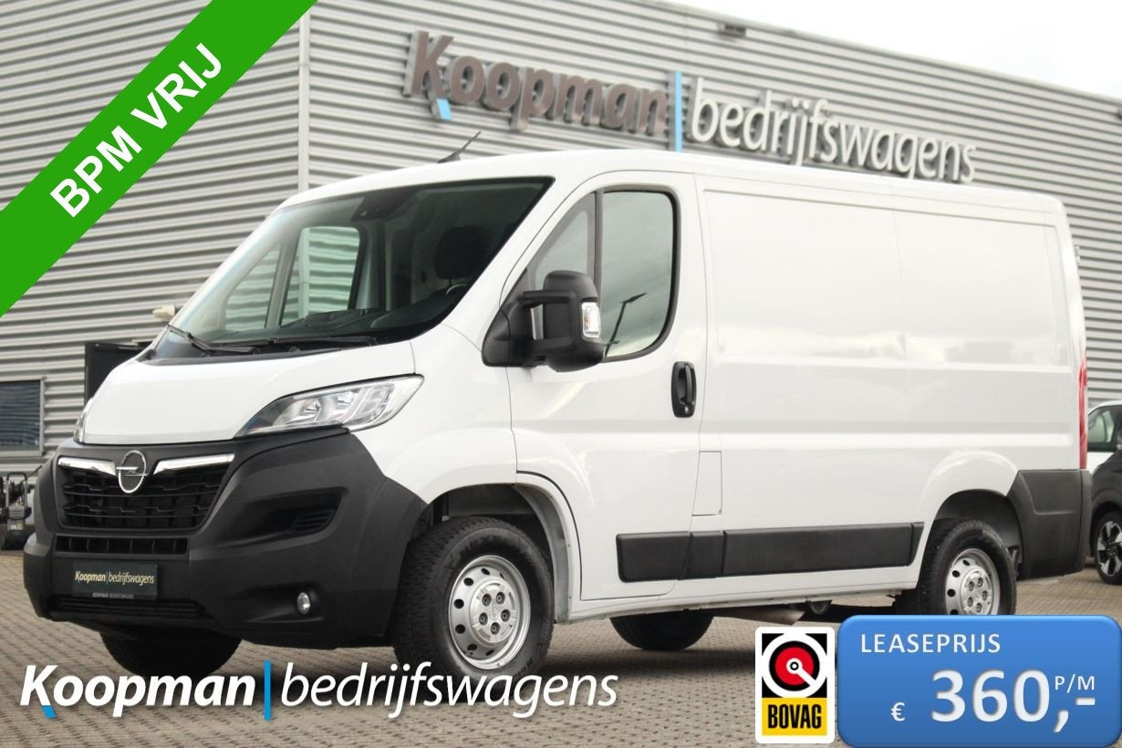 Opel Movano 2.2D 140pk L1H1 3.5t | Cruise | Carplay/Android, Voorwielaandrijving, Gebruikt, 4 cilinders, 1905 kg