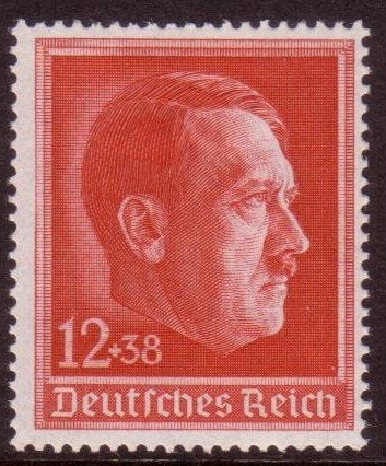 Hitler Zegel uit 1938 (DR 664) - 01, Ophalen of Verzenden, Overige soorten, Duitsland, Boek of Tijdschrift