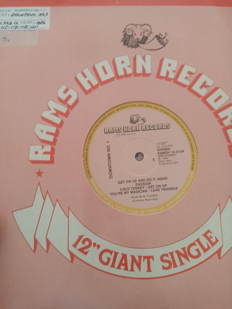 12'' RAMSHORN Mix - Downtown No.1, Ophalen of Verzenden, Gebruikt, 12 inch