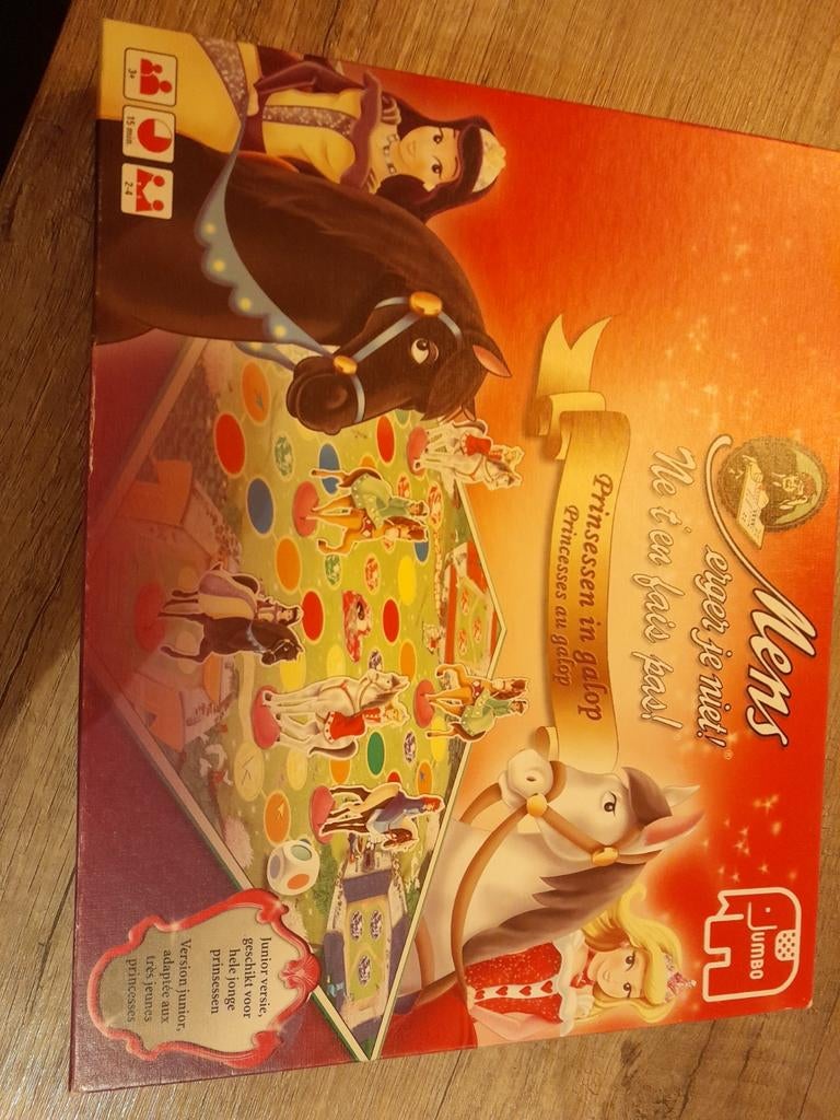 Mens erger je niet princessen in galop, Ophalen of Verzenden