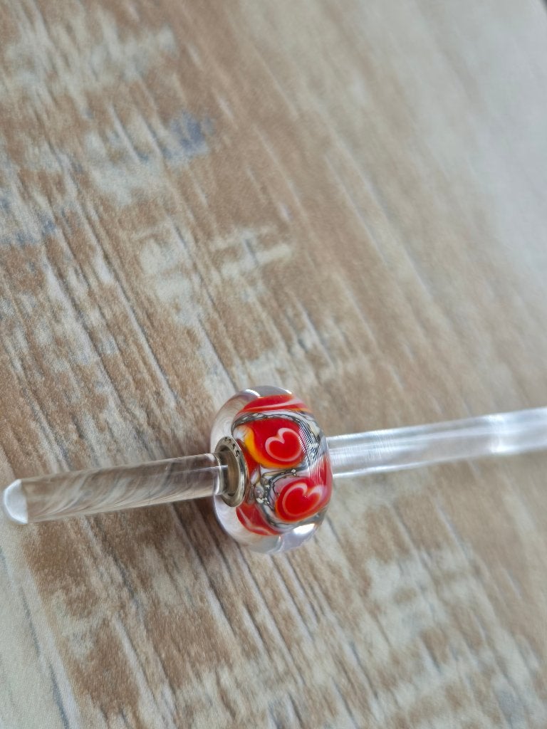 Trollbeads Uniek Peacock CC, Glas of Kristal, Nieuw, Ophalen of Verzenden, Trollbeads