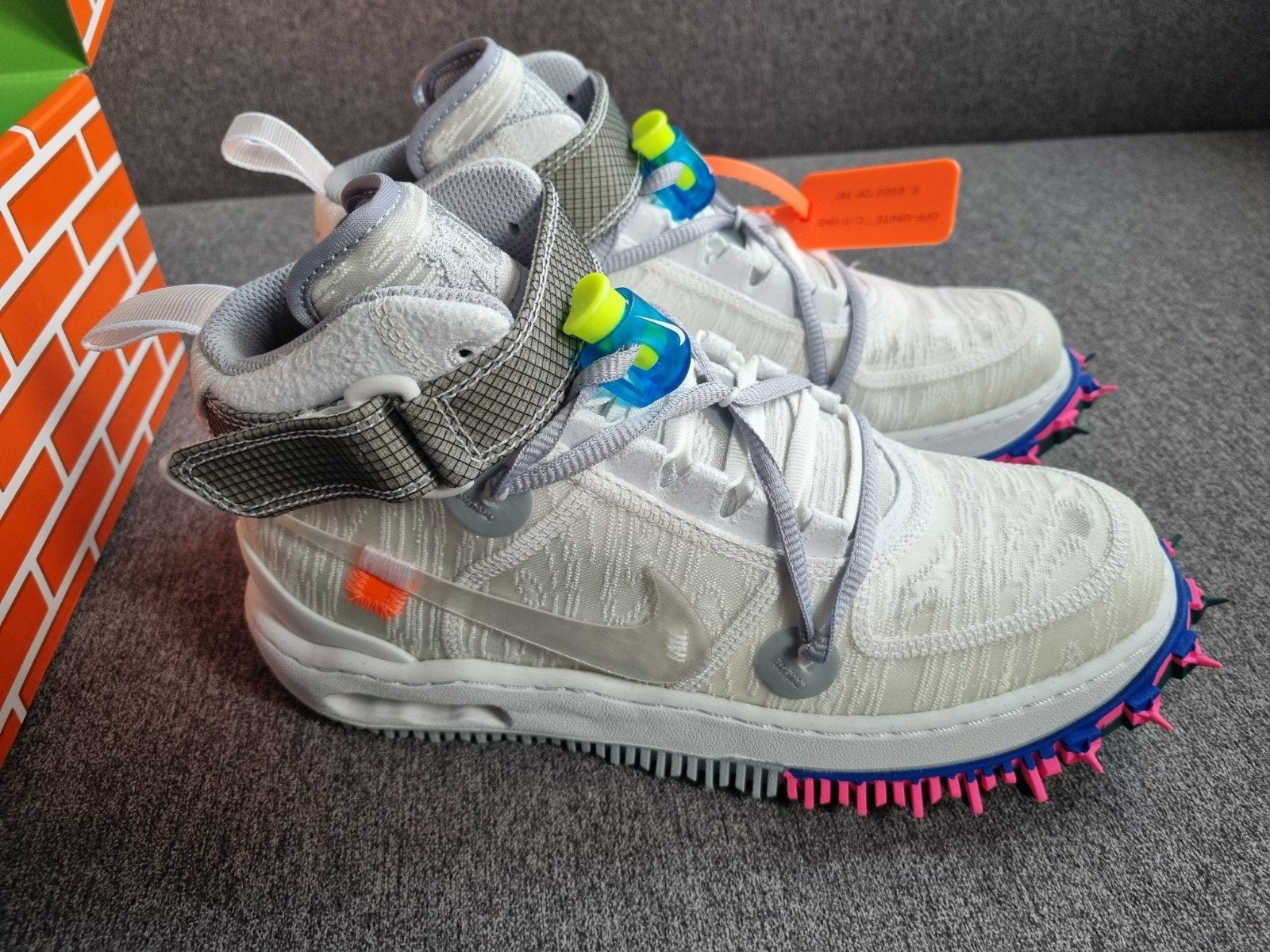 Nike Air Force 1 Off-White Mid SP Wit Maat 39 Nieuw, Wit, Nike, Nieuw, Ophalen of Verzenden