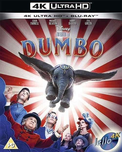 Blu-ray 4K: Disney's Dumbo (2019 Colin Farrell) UK KC in SC, Ophalen of Verzenden, Nieuw in verpakking, Avontuur