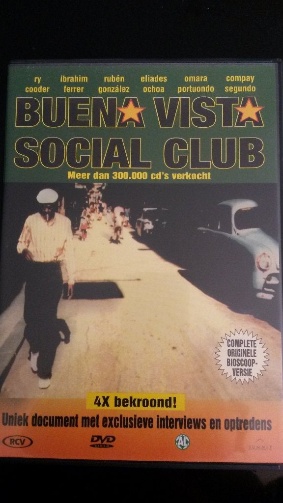Buena vista social club - Wim Wenders, Ry Cooder, Compay Seg, Alle leeftijden, Verzenden, Zo goed als nieuw, Overige gebieden