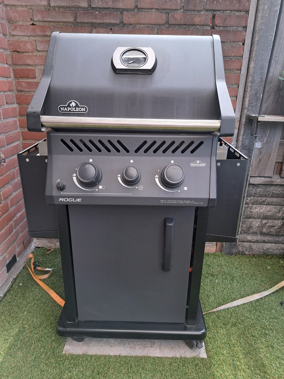 Napoleon Roque 365 SB (met zijbrander), Tuin en Terras, Gasbarbecues, Ophalen