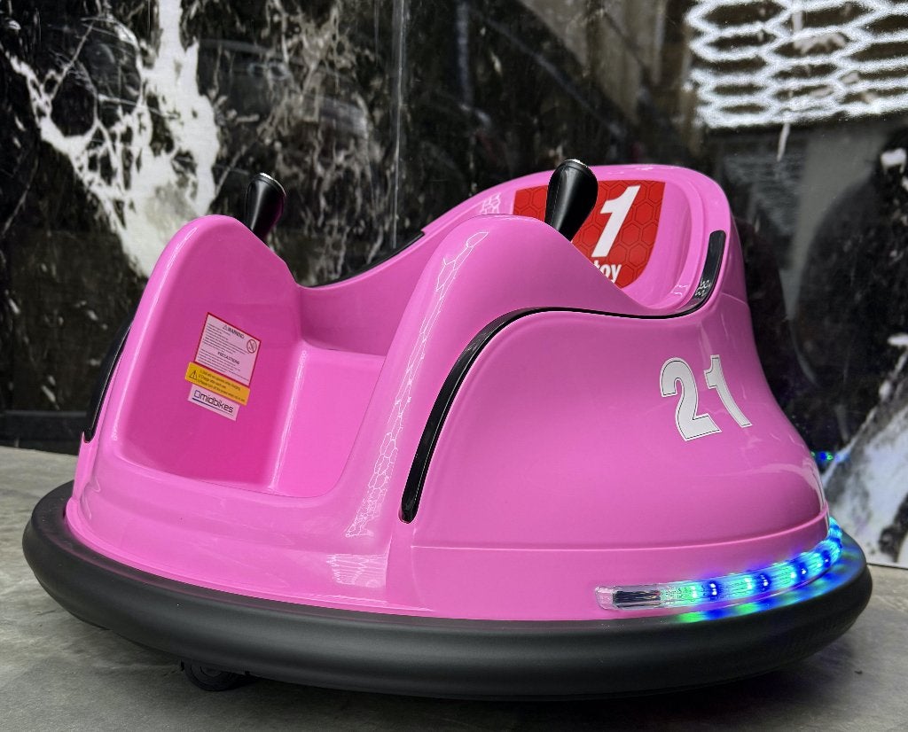 Elektrische bumper car bots auto roze - Afstandsbediening, Ophalen of Verzenden, Nieuw, Overige typen